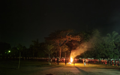 Perkemahan Jumat-Sabtu (Perjusa) di SMP Santa Maria Palangka Raya
